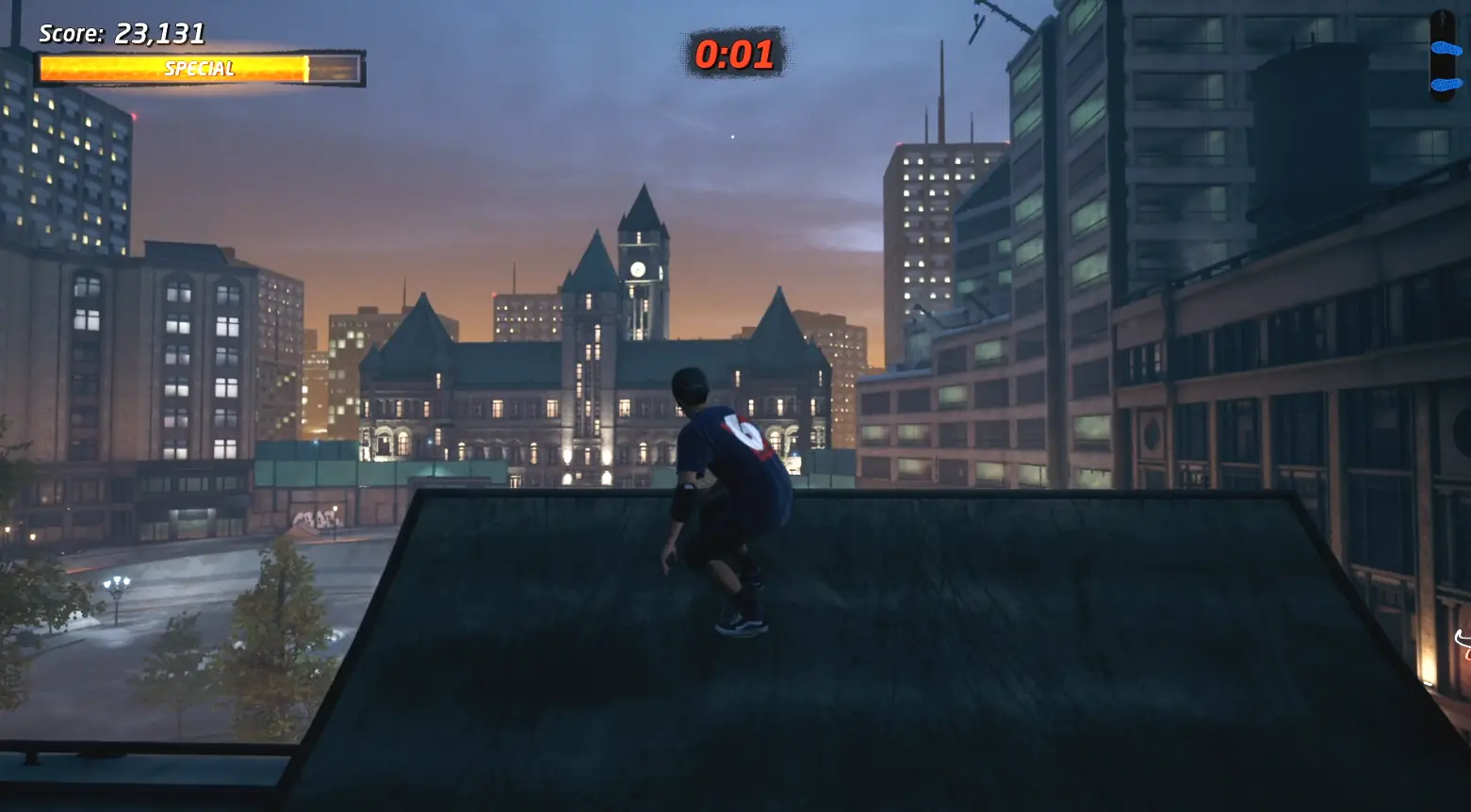 Complete The Rooftop Gaps In Downtown Tony Hawk S Pro Skater 1 2