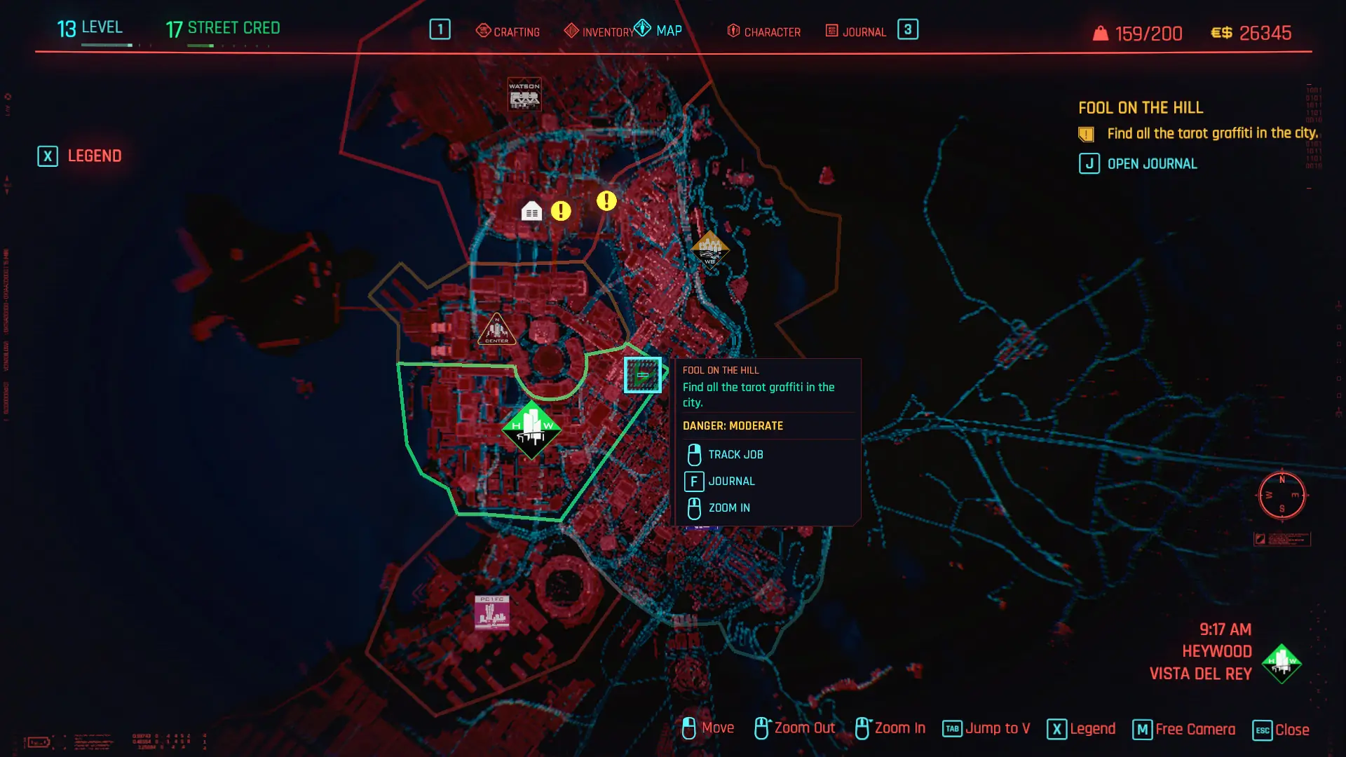 All Tarot Card Graffiti Mural Locations in Cyberpunk 2077