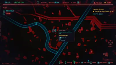 Все локации граффити на картах Таро в Cyberpunk 2077