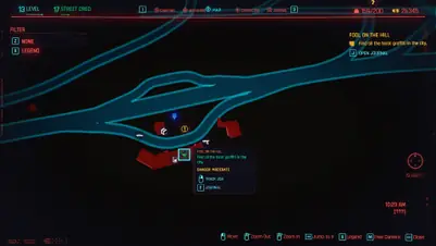 Все локации граффити на картах Таро в Cyberpunk 2077