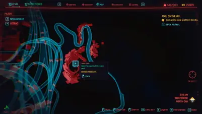 Все локации граффити на картах Таро в Cyberpunk 2077