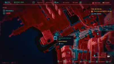 Все локации граффити на картах Таро в Cyberpunk 2077