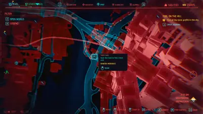 Все локации граффити на картах Таро в Cyberpunk 2077