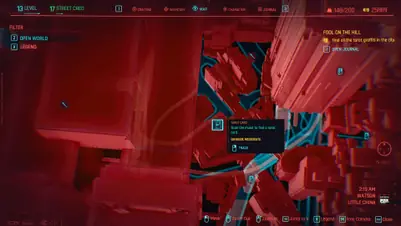 Все локации граффити на картах Таро в Cyberpunk 2077