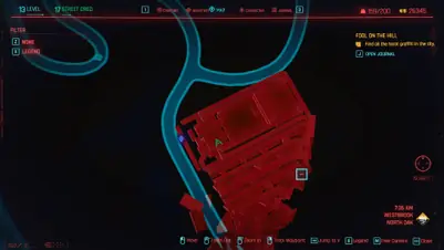 Все локации граффити на картах Таро в Cyberpunk 2077