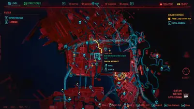 Все локации граффити на картах Таро в Cyberpunk 2077