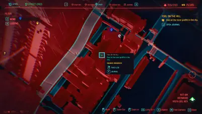 Все локации граффити на картах Таро в Cyberpunk 2077