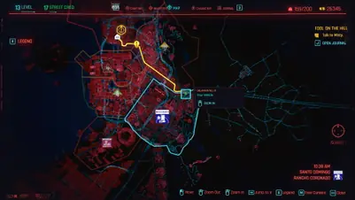 Все локации граффити на картах Таро в Cyberpunk 2077