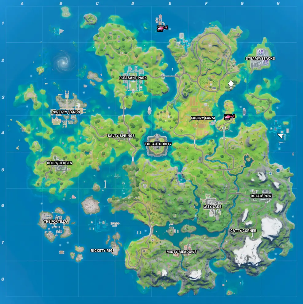 How To Collect Floating Rings At Steamy Stacks In Fortnite
