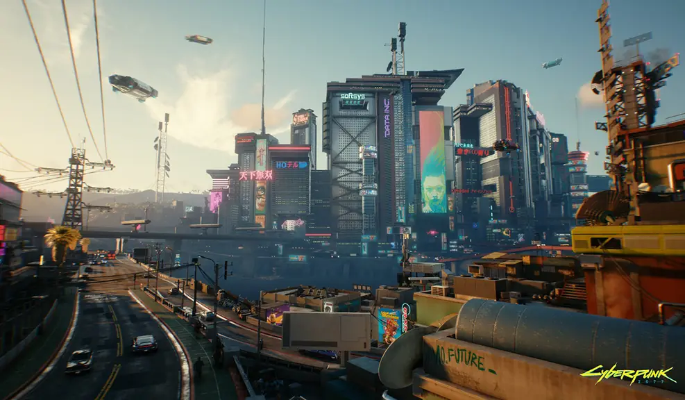 Cyberpunk 2077 Map Night City Districts And Metro System