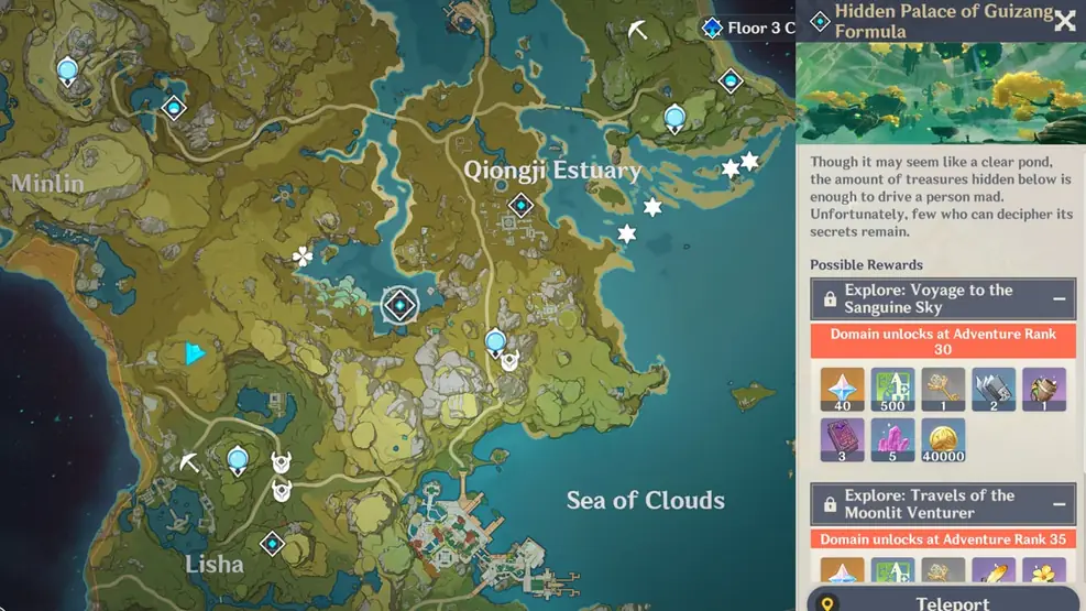 Shrine Of Depths Locations In Genshin Impact Gamer Journalist