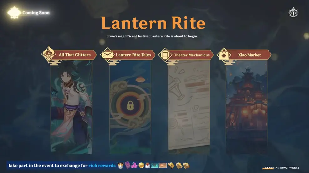Genshin Impact 1 3 Lantern Rite Xiao Banner And More Details Genshin Impact 1 3 Lantern Rite Xiao Banner And More Details