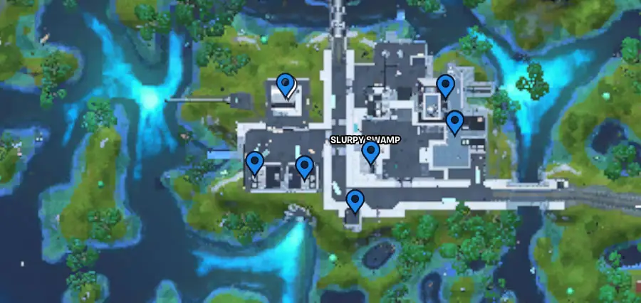 Safe Locations Fortnite Slurpy Swamp All Safe Locations In Fortnite Gamer Journalist