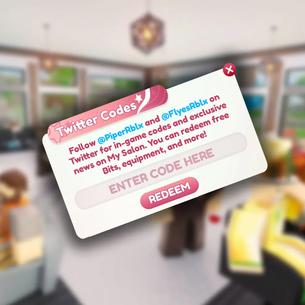 Roblox My Salon Codes Free Bits September 2021 New Code