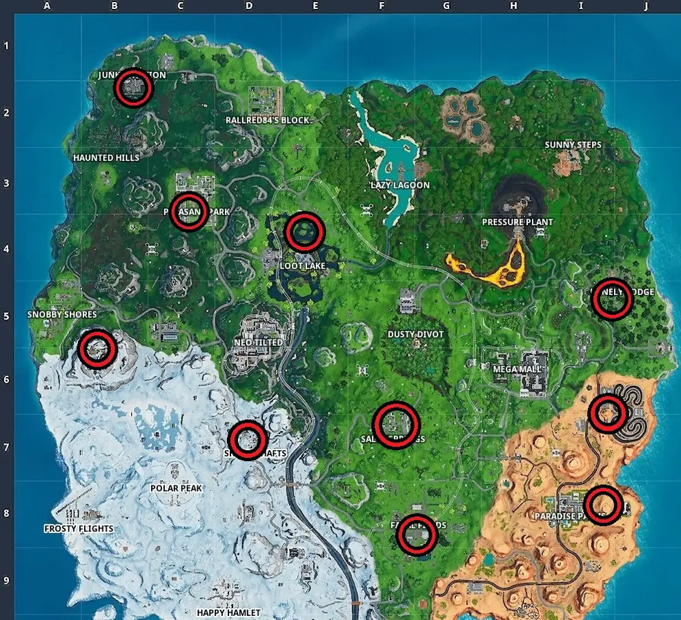 Fortnite Birthday Cake Locations Gamer Journalist All The Birthday Cakes In Fortnite All The Birthday Cakes In Fortnite Fortnite Birthday Cake Locations Gamer Journalist